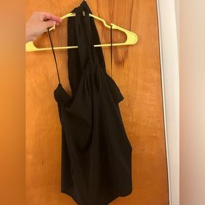 NWT Banana Republic Factory Halter Tie Tank Top with Keyhole detail, Size L